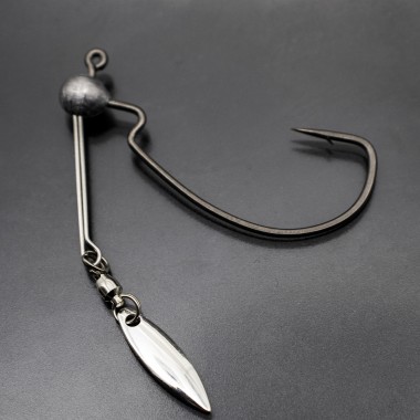 Geecrack Corn Head Stealth Blade Offset 3,5 g 3-pack - 2