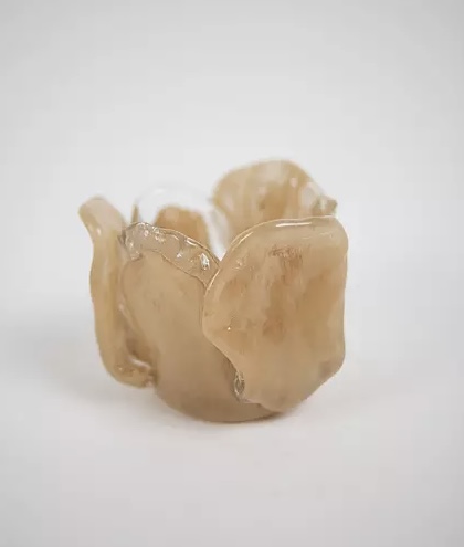 Anita ljuslykta beige