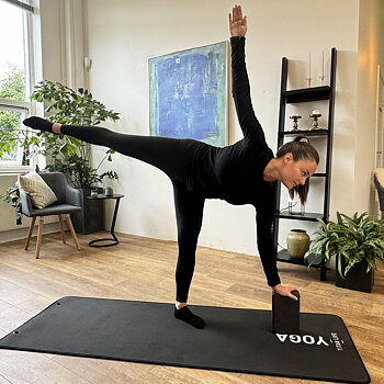 Titan Yoga Block Svart