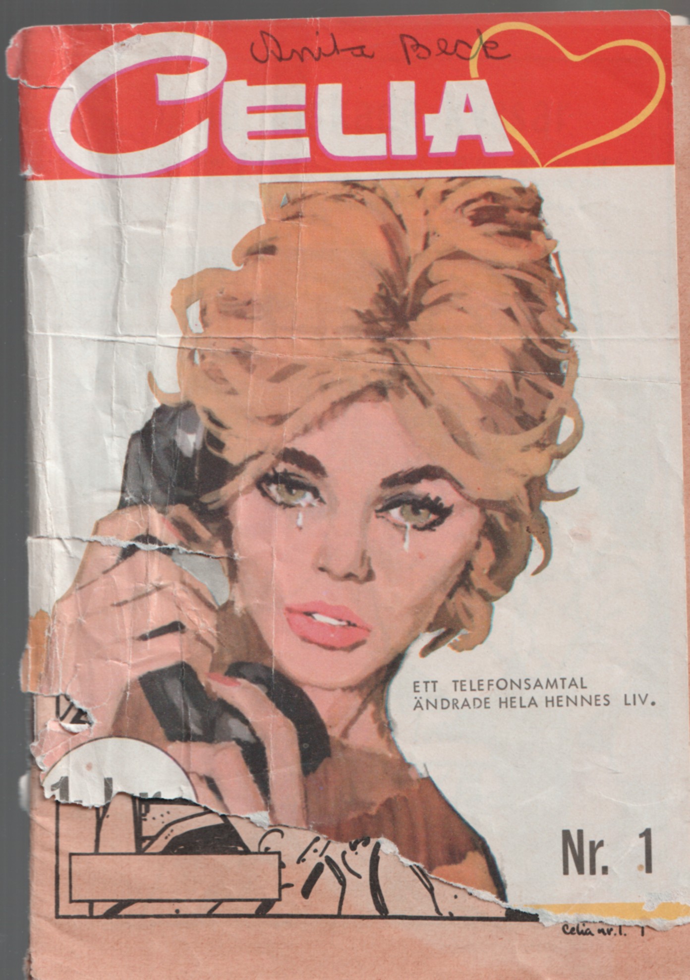 Celia nr 1 1964 (första numret)  Begagnad