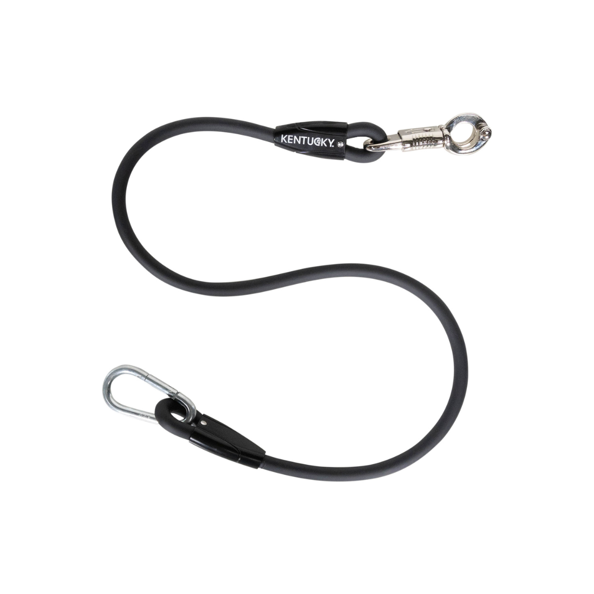 KENTUCKY Uppbindningsgrimskaft Silicon 120 cm Svart