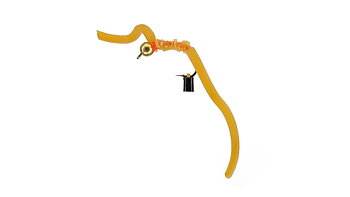 Squirmy Worms Orange