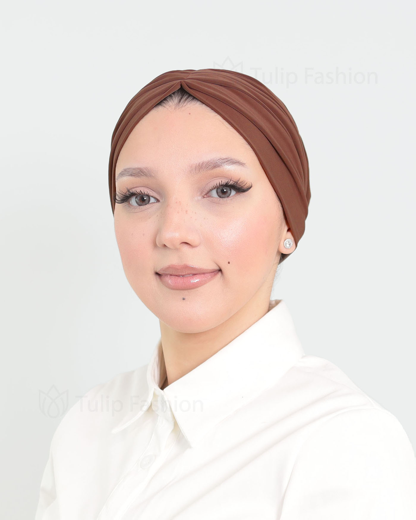 Turban - Lotus - Cacao Brown - 2