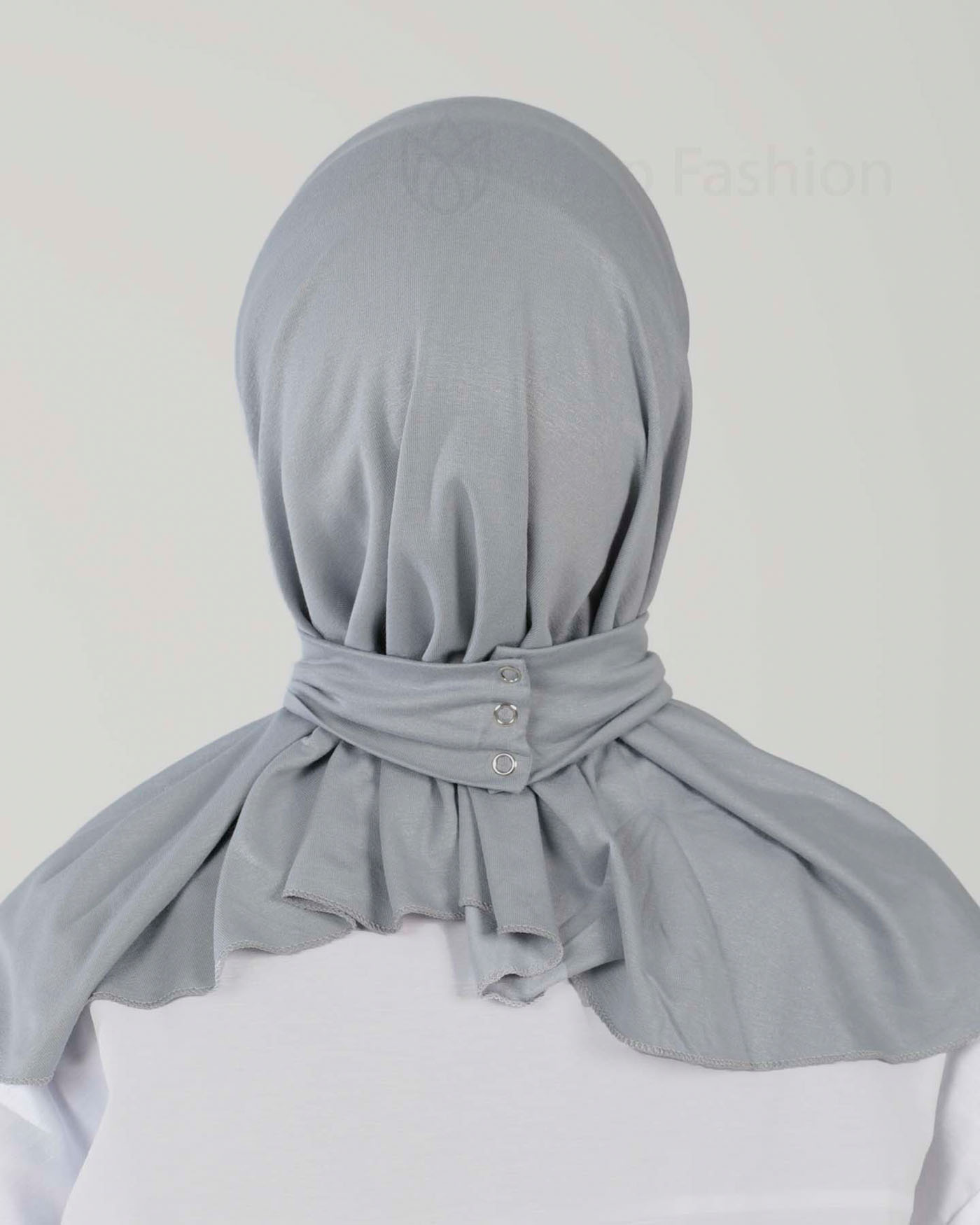 Hijab - Al Amira Instant Jersey - Medium Gray - 2