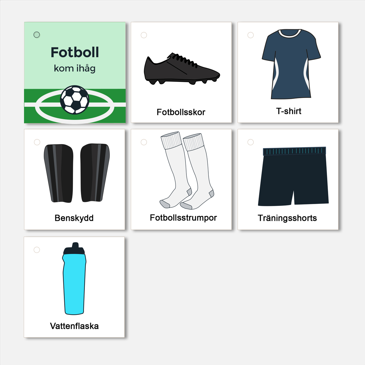 Kom-ihåg-knippa, Fotboll