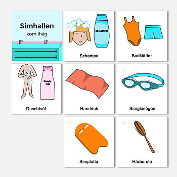Kom-ihåg-knippa, Simhallen
