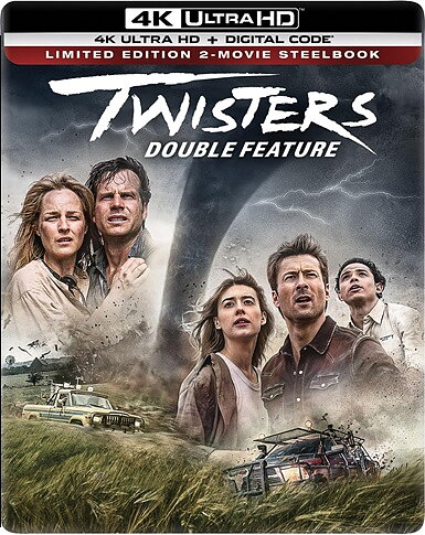 Twisters Double Feature - Limited Edition 2-Movie Steelbook (BLU-RAY 4K ULTRA HD)