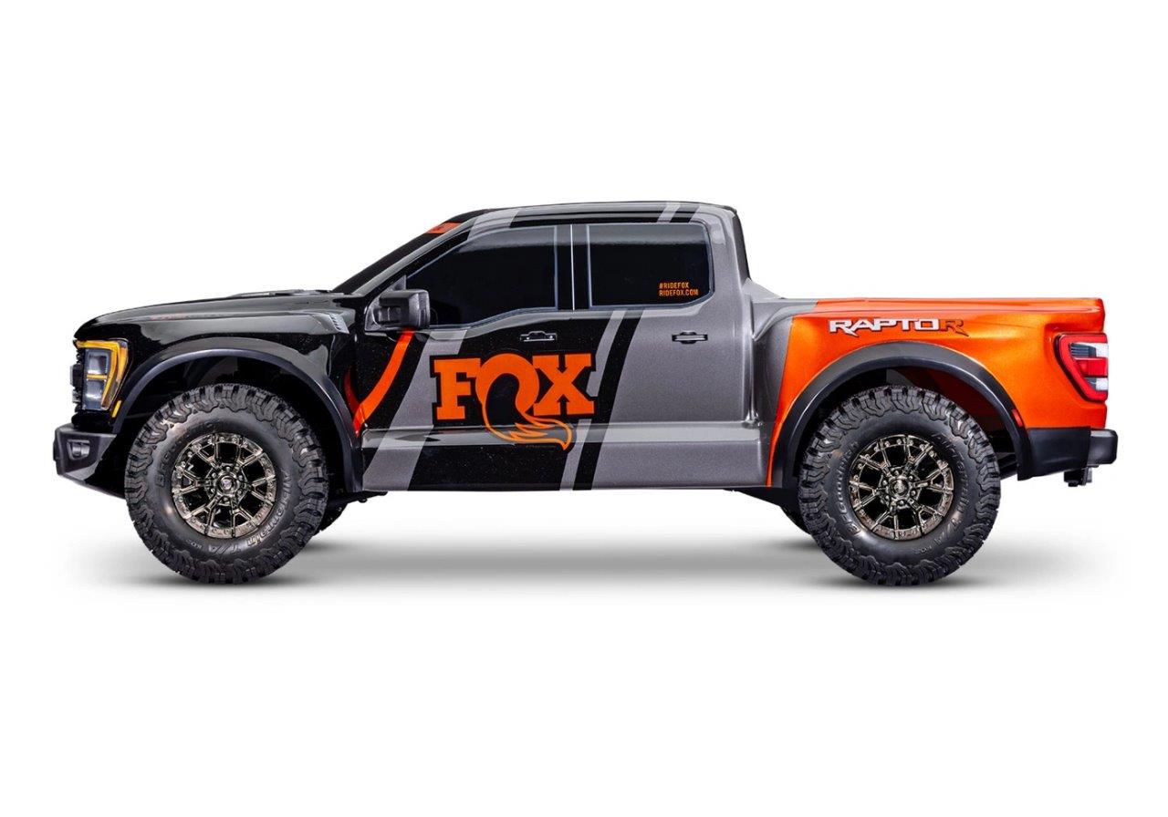 Traxxas Ford F-150 Raptor-R VXL-4s Ultimate 4WD 1/10 RTR TQi LED Fox1 Svart - 3
