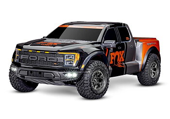 Traxxas Ford F-150 Raptor-R VXL-4s Ultimate 4WD 1/10 RTR TQi LED Fox1 Svart