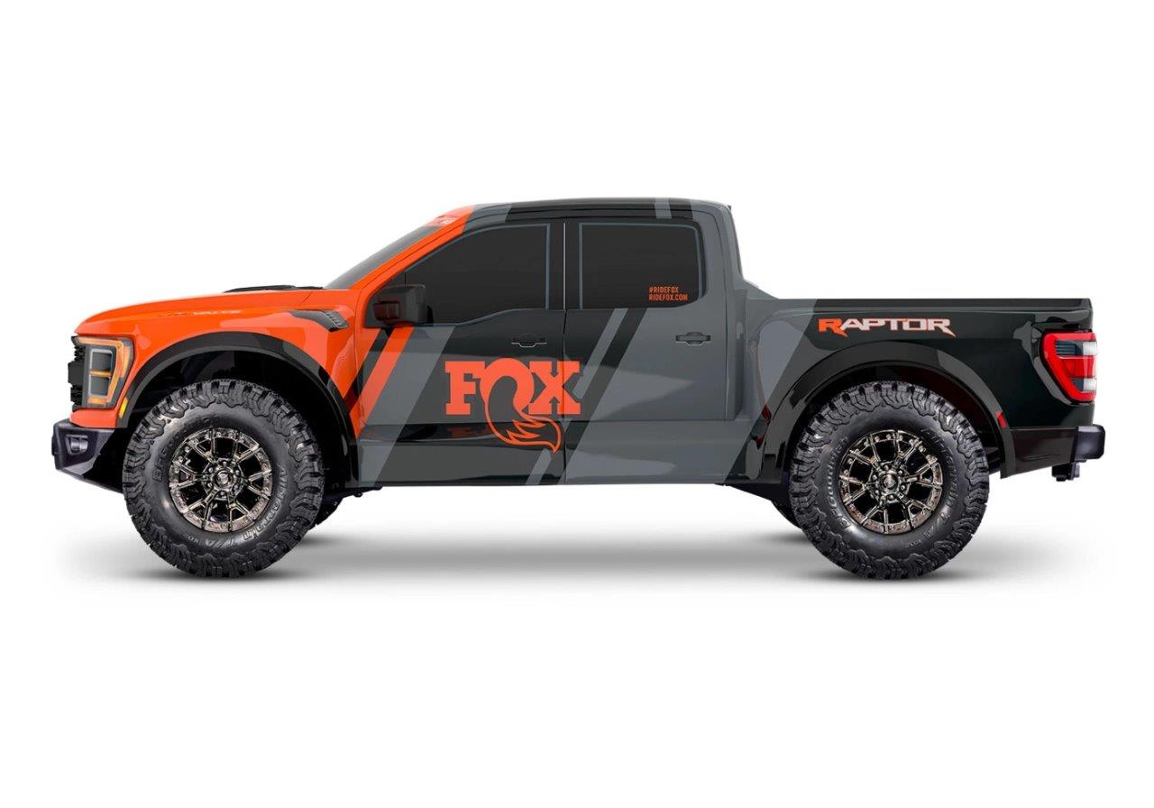 Traxxas Ford F-150 Raptor-R VXL-4s Ultimate 4WD 1/10 RTR TQi LED Fox2 Orange - 3