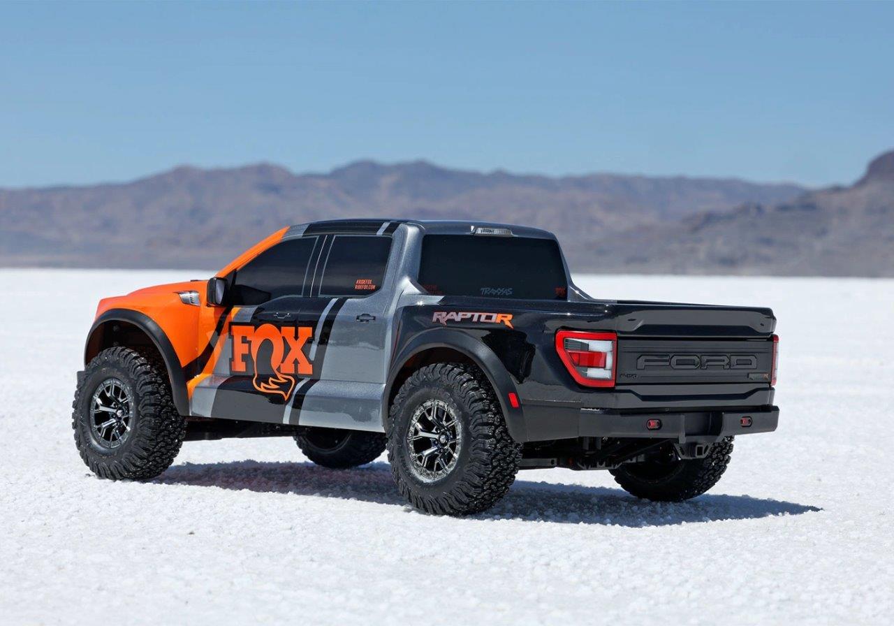 Traxxas Ford F-150 Raptor-R VXL-4s Ultimate 4WD 1/10 RTR TQi LED Fox2 Orange - 8