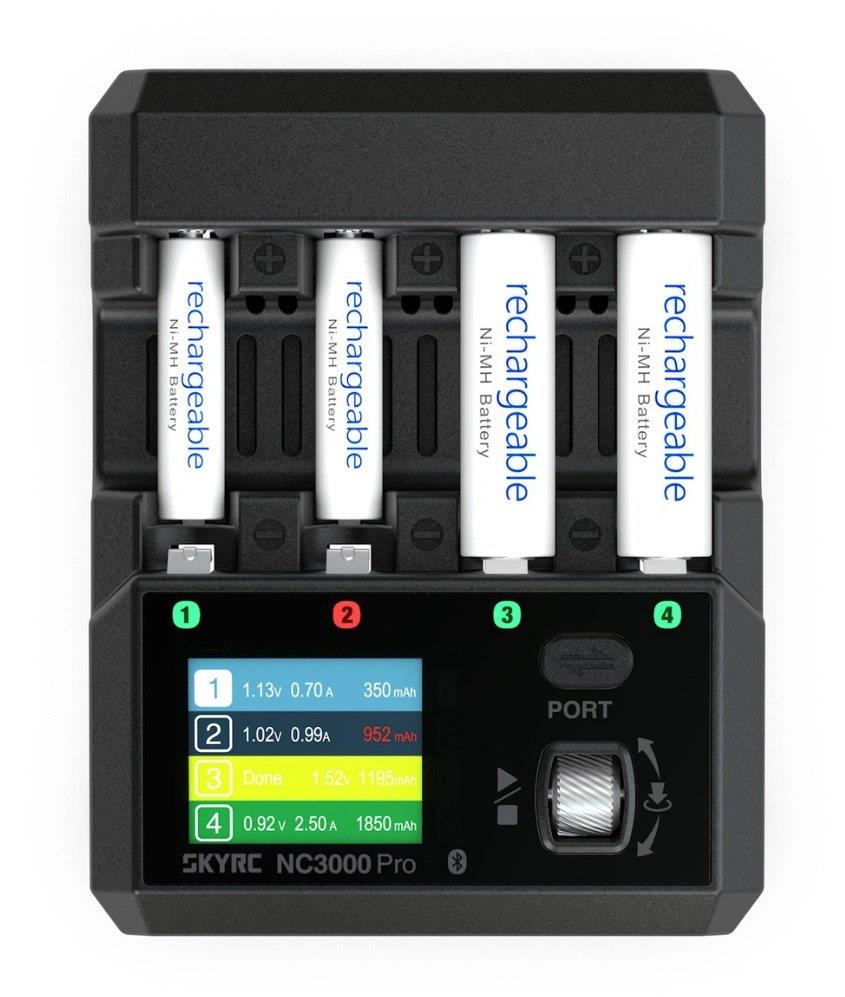 SkyRC NC3000 Pro Laddare NiMH/NiCd AA/AAA 0,2-3A 240AC - 2