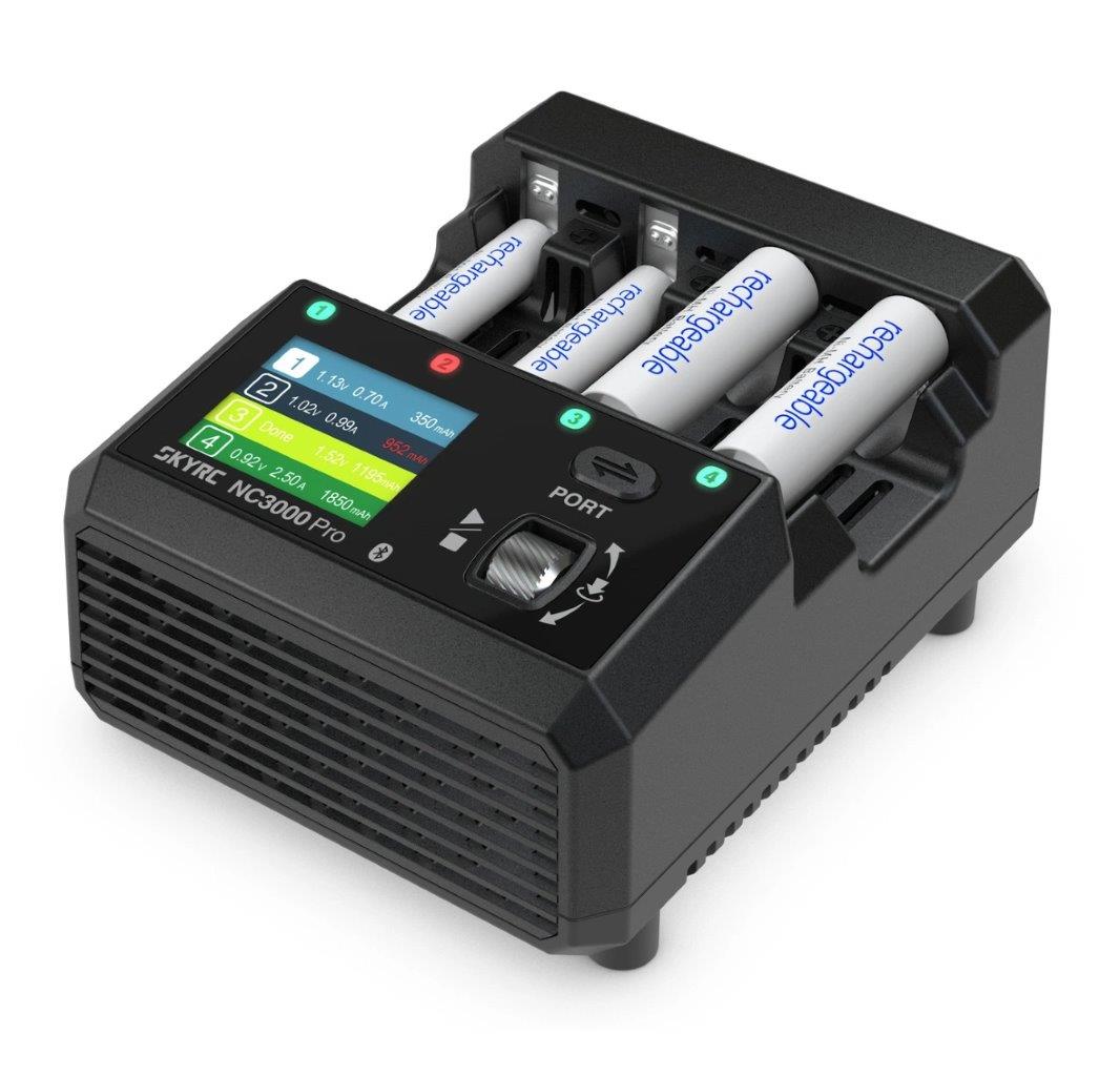 SkyRC NC3000 Pro Laddare NiMH/NiCd AA/AAA 0,2-3A 240AC