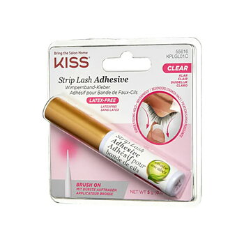 Kiss 24 hr strip eyelash adhesive - clear