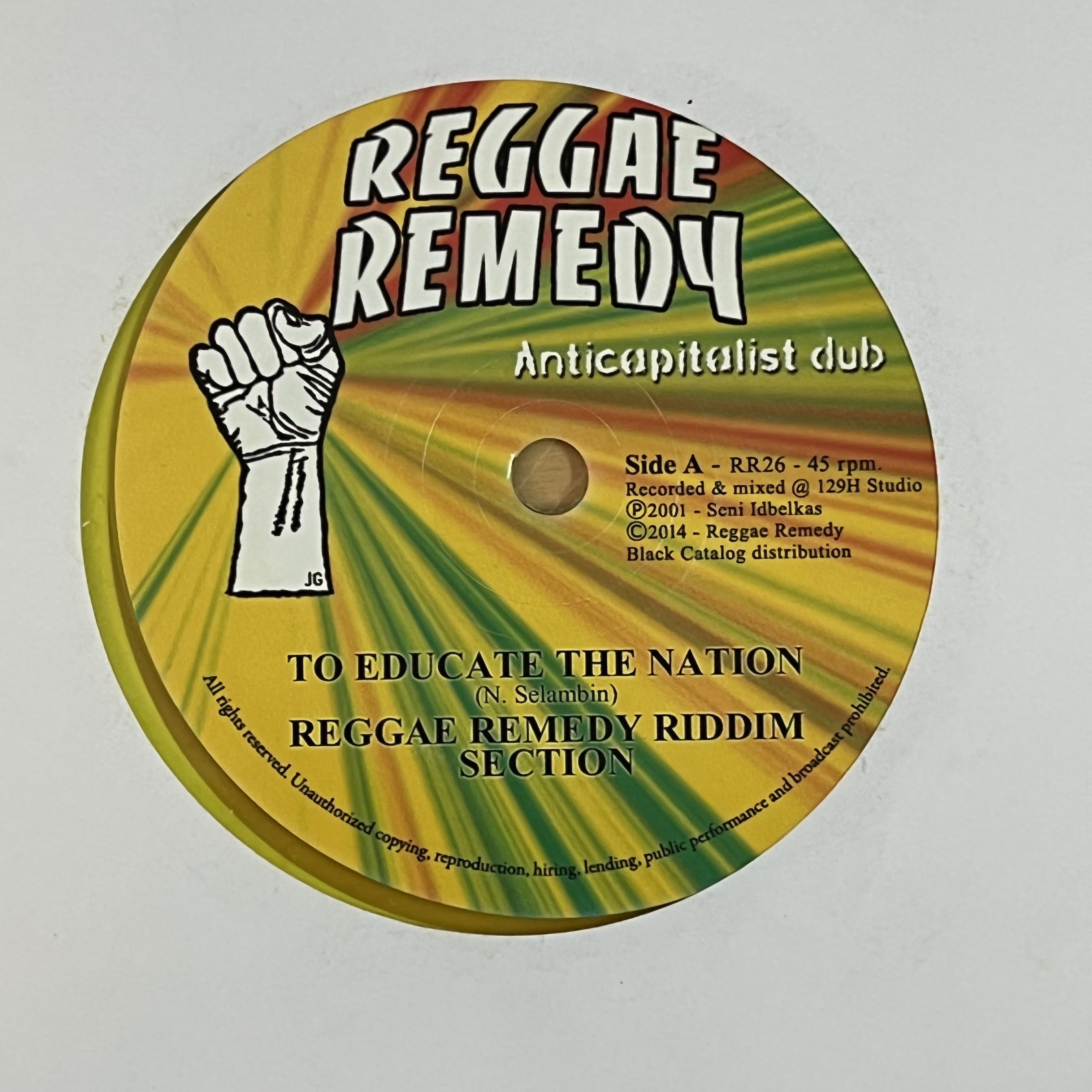 Reggae Remedy Riddim Section – To Educate The Nation