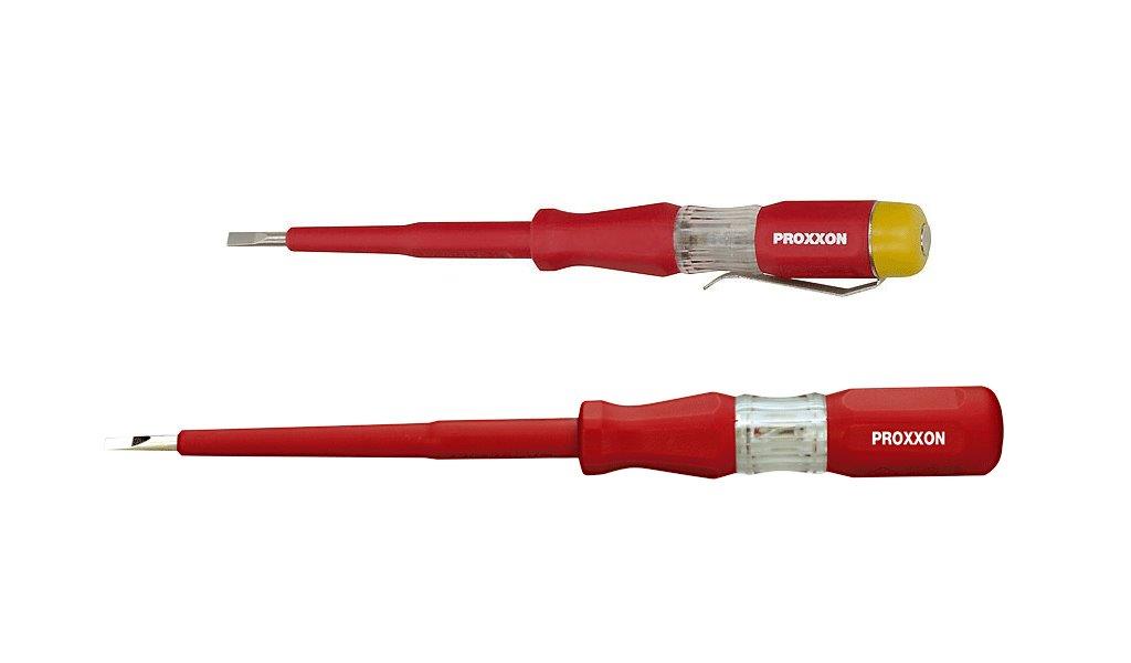 Proxxon Voltage tester as per VDE 0680, blade 0.5 x 3.5 mm