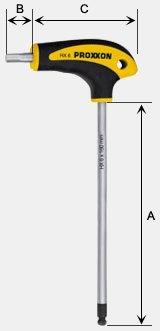 Proxxon L-handle-screwdriver HX 4 x 110 - 2
