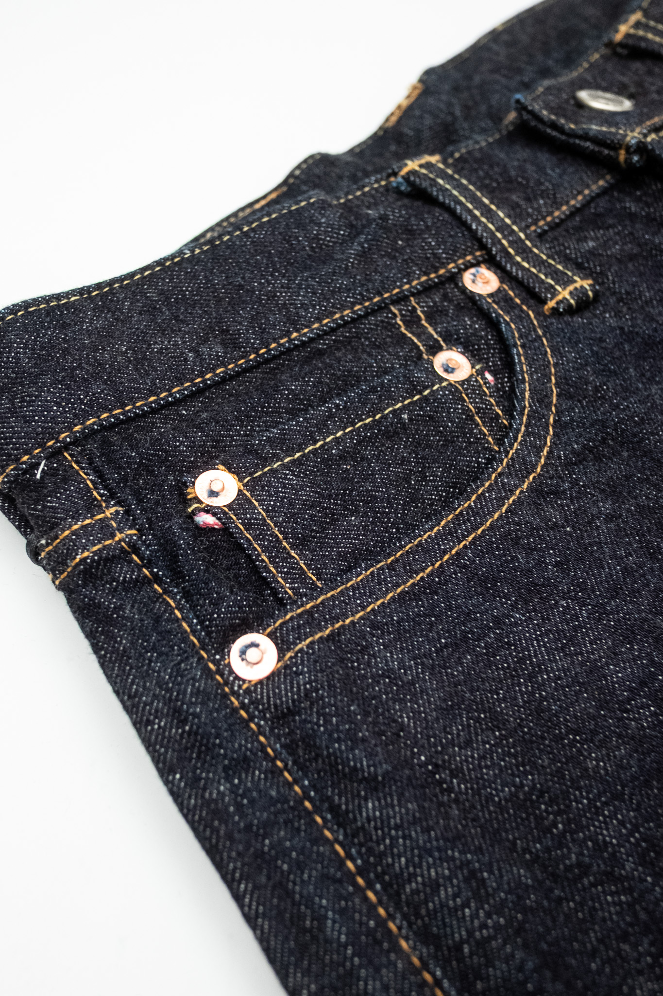 MOMOTARO JEANS - 200 Classic Tapered GTB 15.7oz - 4