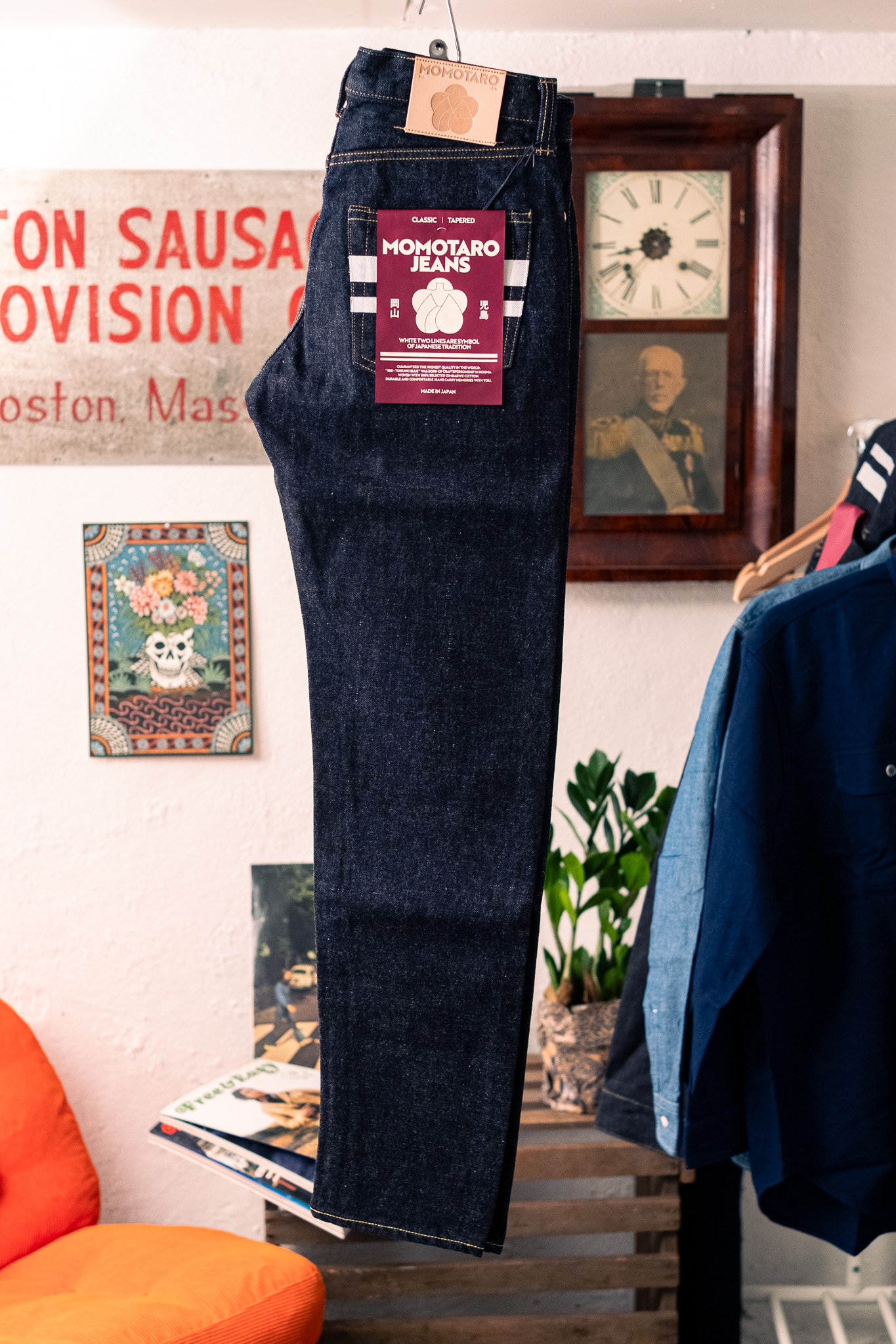 MOMOTARO JEANS - 200 Classic Tapered GTB 15.7oz