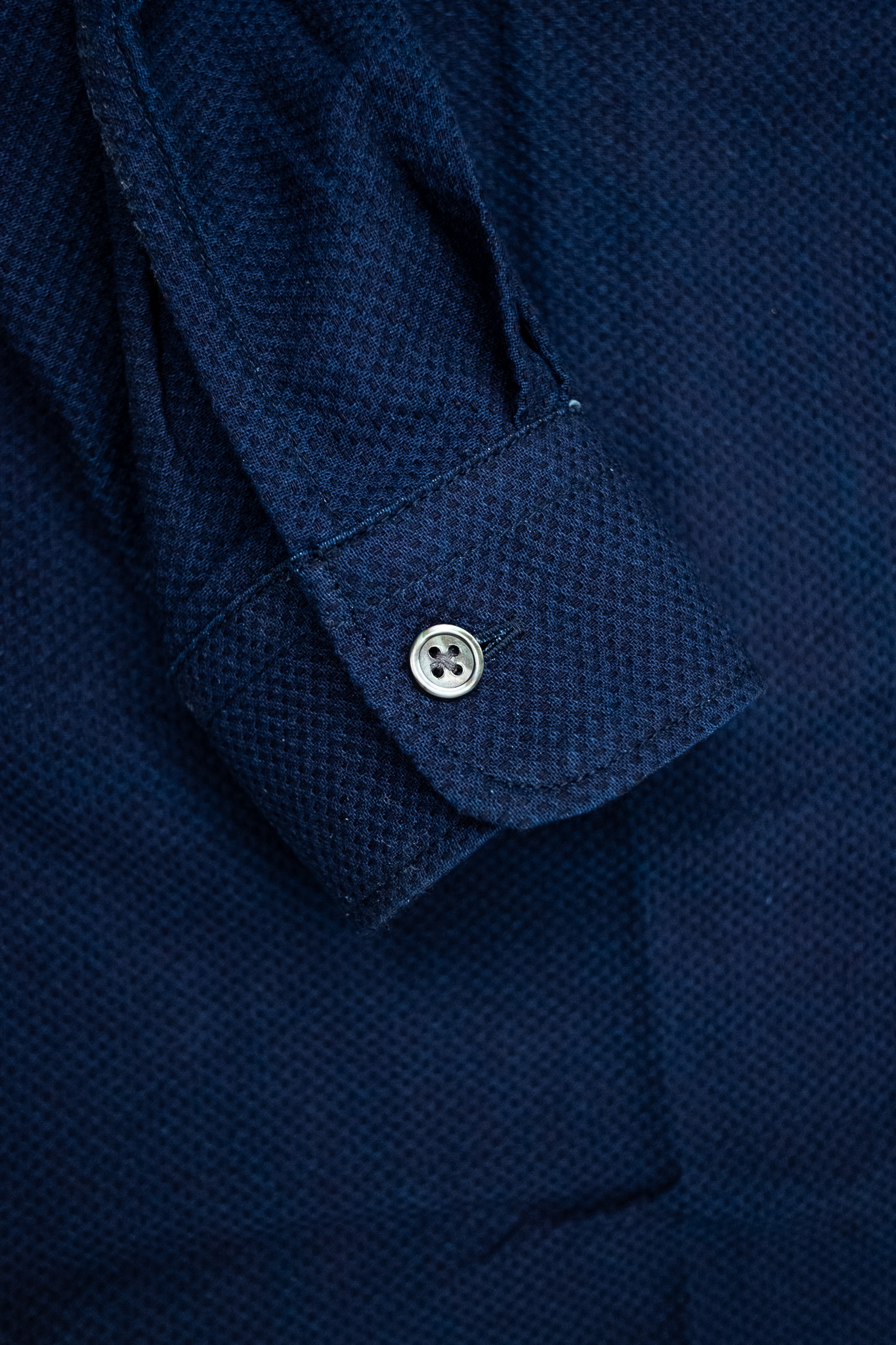 MOMOTARO JEANS - Sashiko CPO Shirt Indigo - 7
