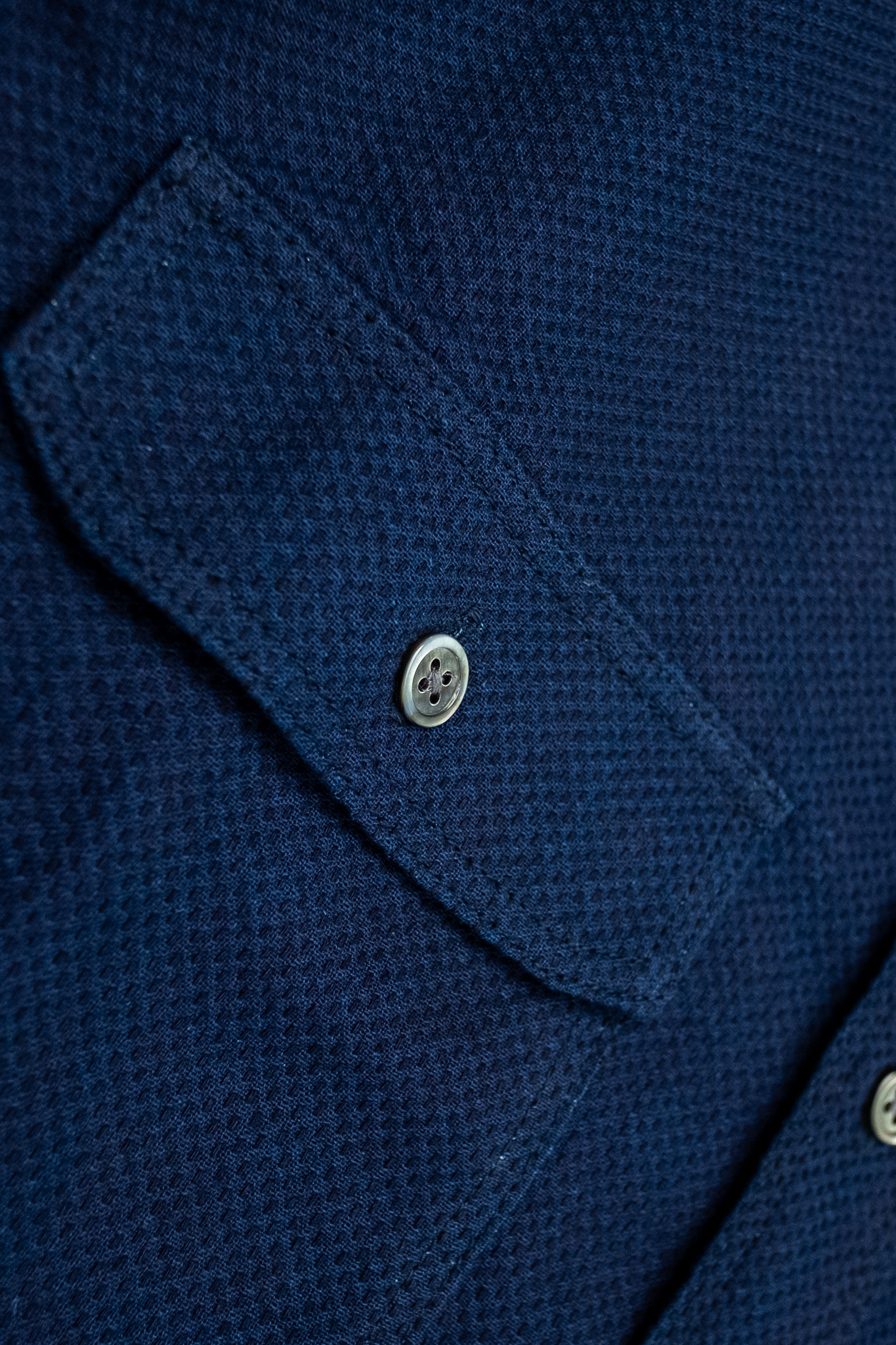 MOMOTARO JEANS - Sashiko CPO Shirt Indigo - 5