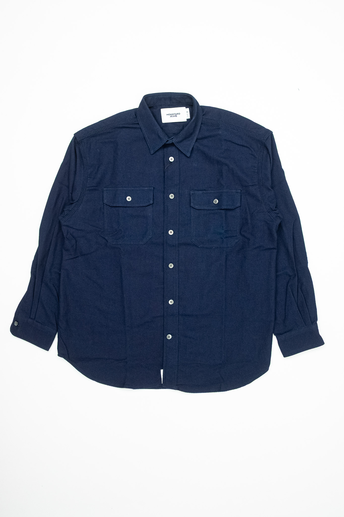 MOMOTARO JEANS - Sashiko CPO Shirt Indigo - 2