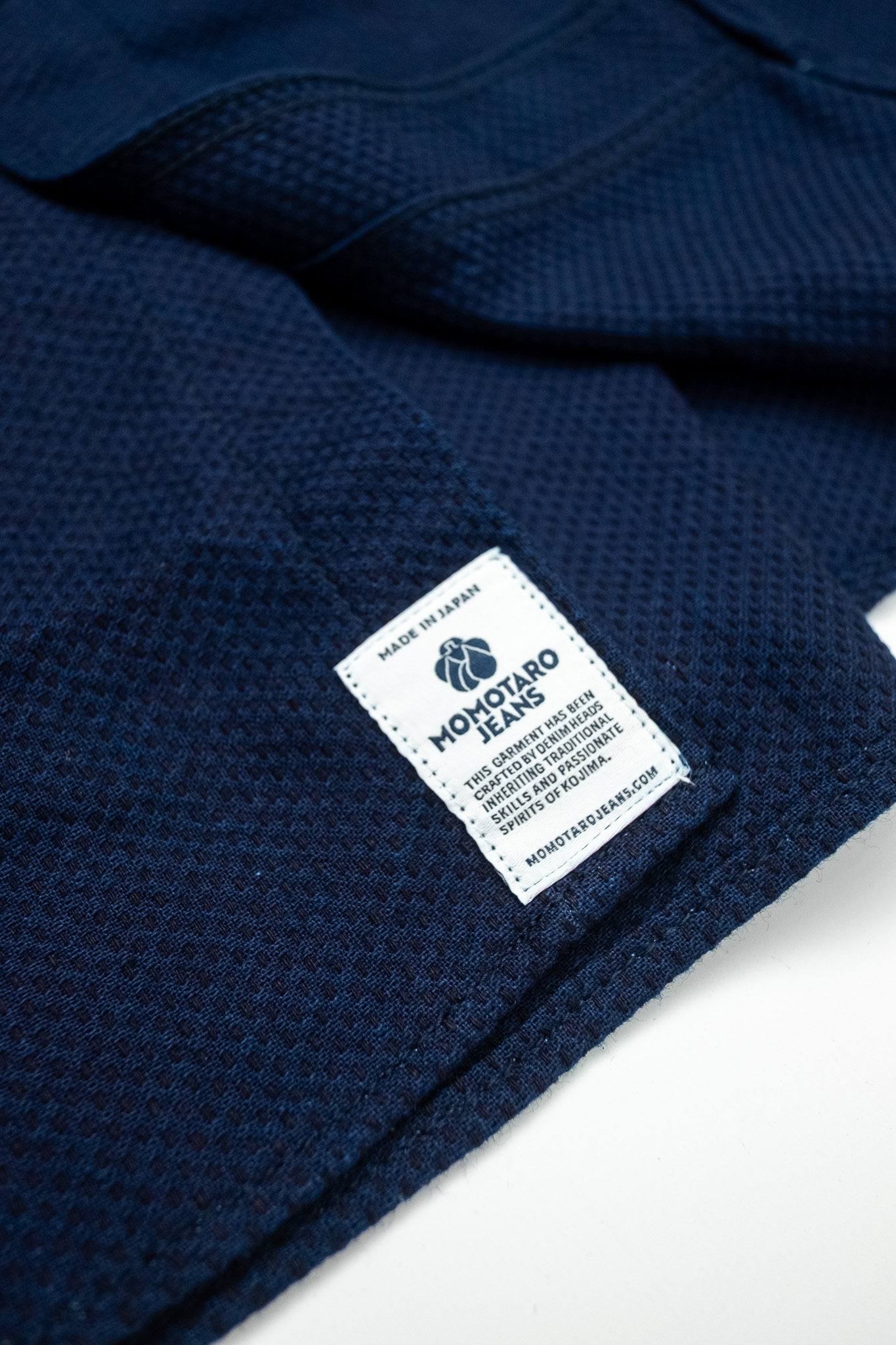 MOMOTARO JEANS - Sashiko CPO Shirt Indigo - 6