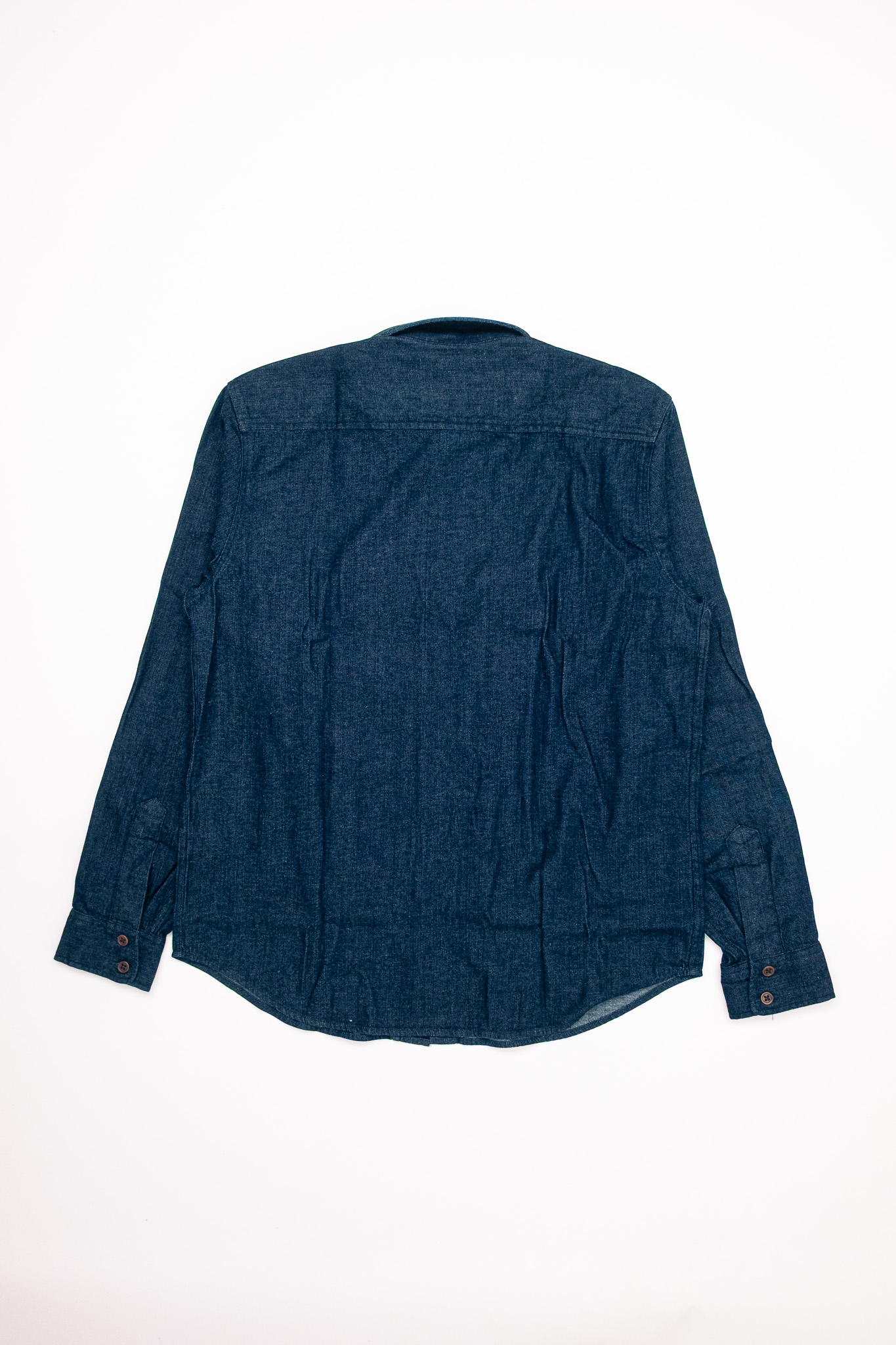 Indigofera - Alamo 8oz Denim Indigo Shirt Rinsed - 8