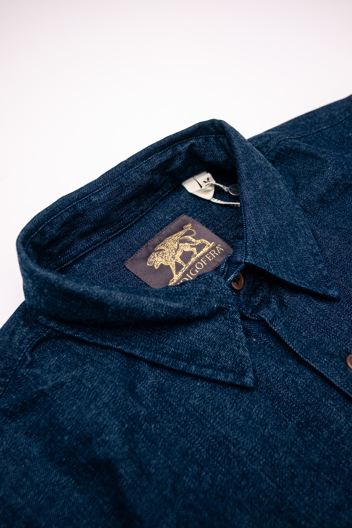 Indigofera - Alamo 8oz Denim Indigo Shirt Rinsed - 4