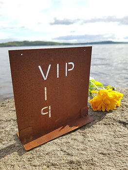 Trädgårdsskylt - VIP