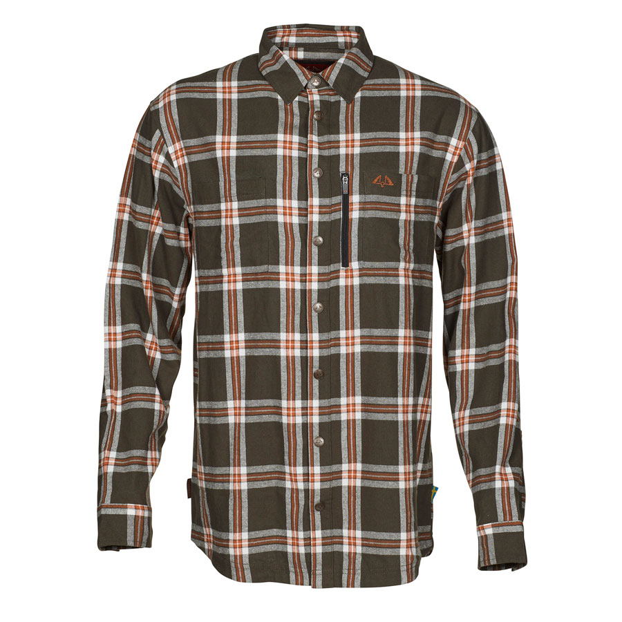 Swedteam Crest Cotton Shirt Green - 2