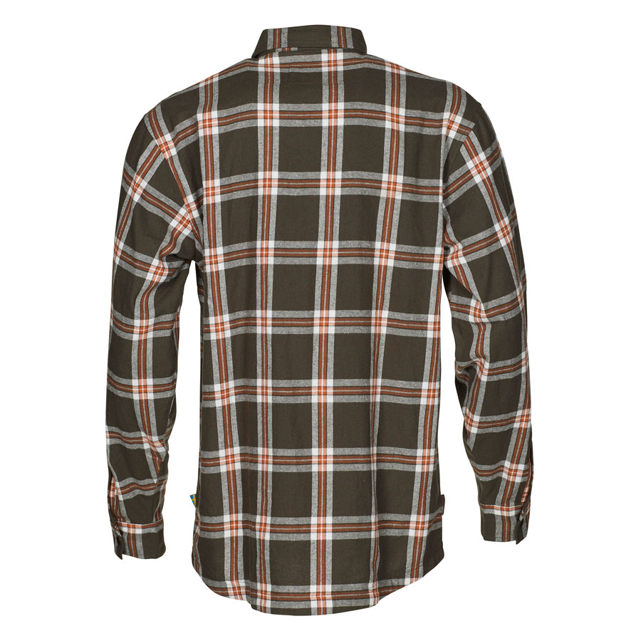 Swedteam Crest Cotton Shirt Green - 3