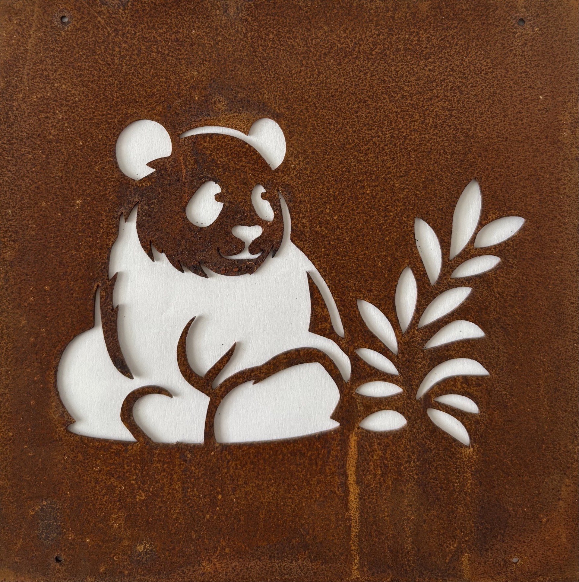 Trädgårdsskylt - Panda - 2