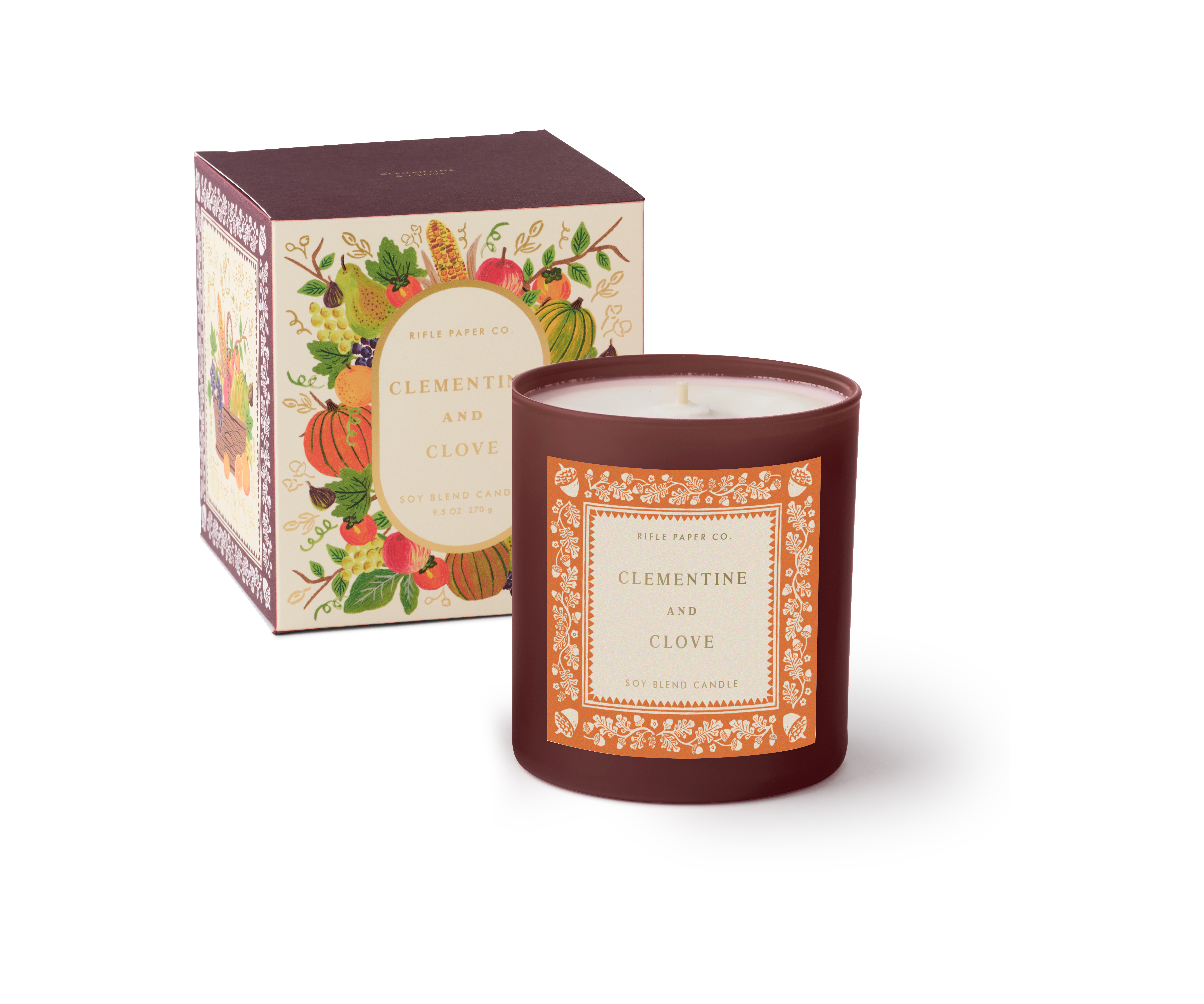 Clementine & Clove Doftljus