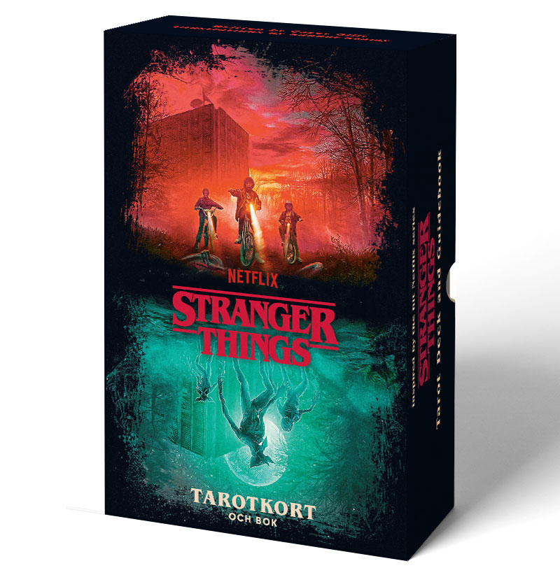 Stranger Things - Tarotkort & Bok - Svenska