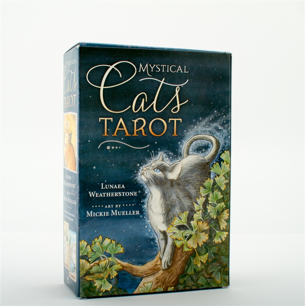 Mystical Cats Tarot - Engelska