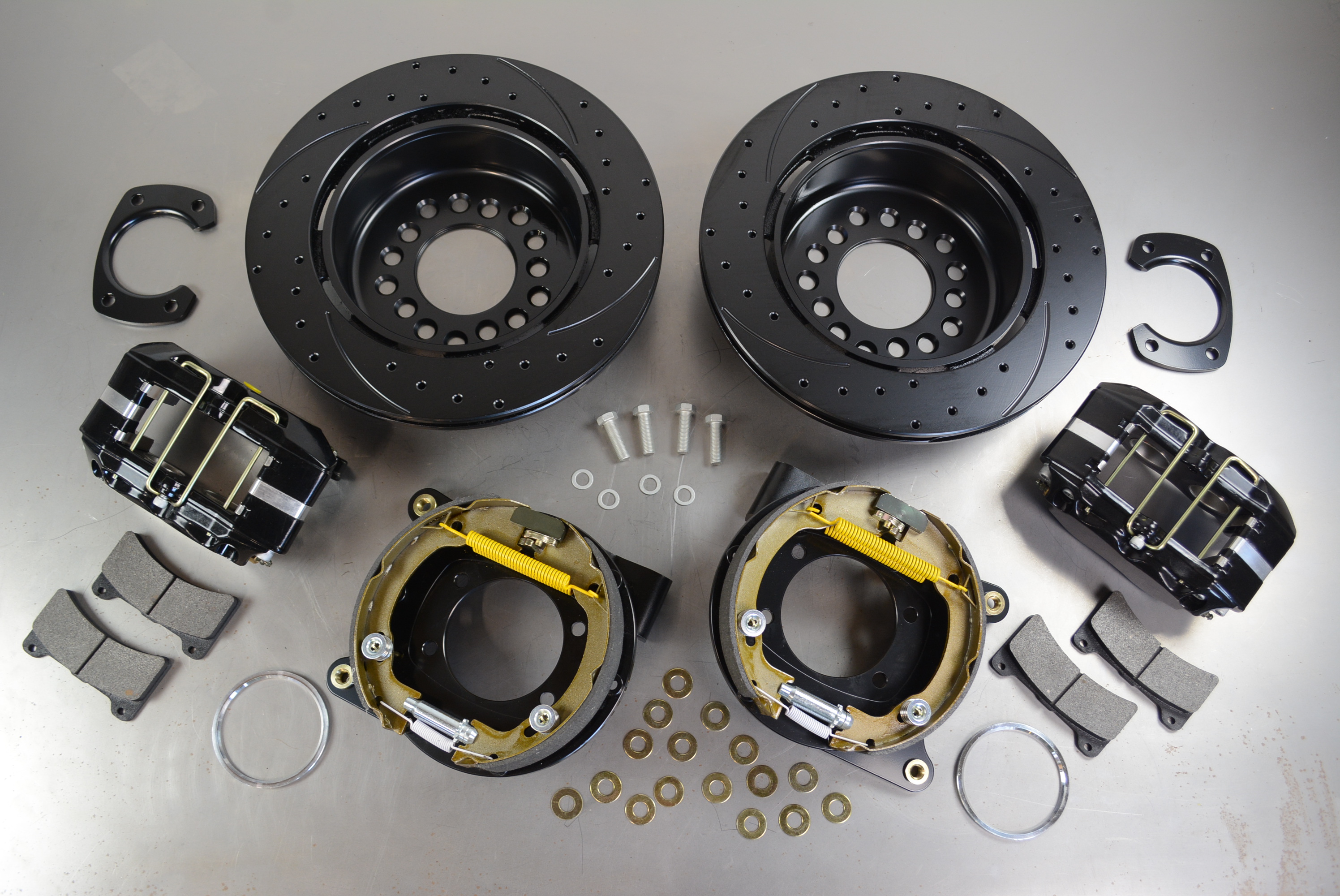 Skivbromskit Ford 8"/9" Big New 12.19" 4-kolvsok