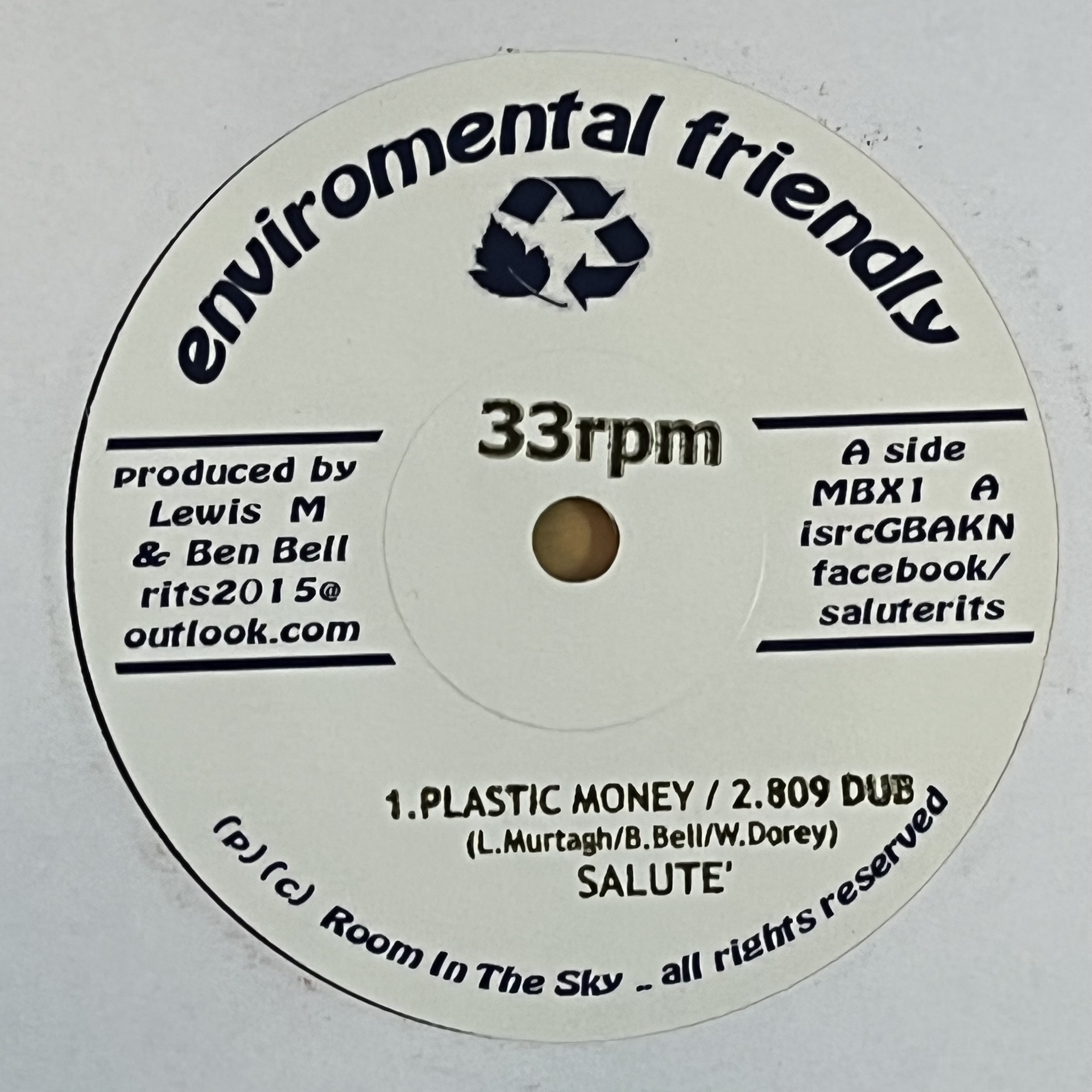 Salute – Plastic Cabbage/Plastic Money