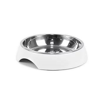Selected by ZOO Cat food bowl Solid, Gray - Various sizes