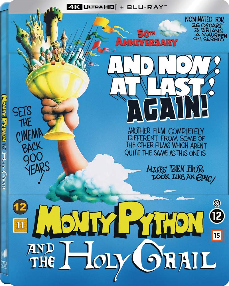 Monty Python And the Holy Grail (Limited Edition Steelbook) (4K Ultra HD + Blu-ray)