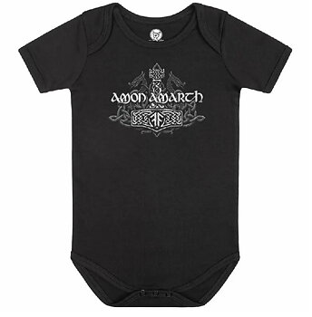 Amon Amarth Thors Hammer Black Baby Body