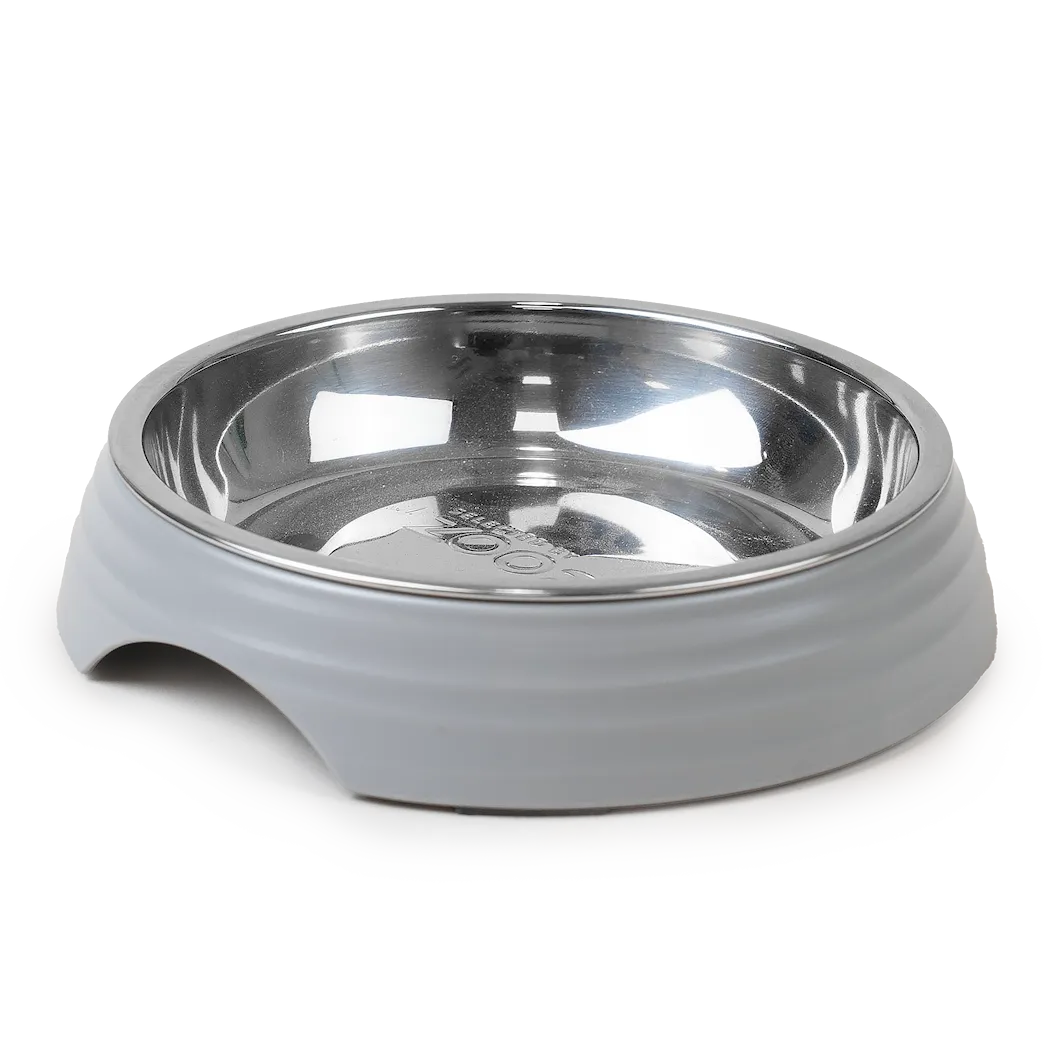 Selected by ZOO Cat food bowl Ripple, S/M, 200ml, 14x14x3cm - Various colors - 2