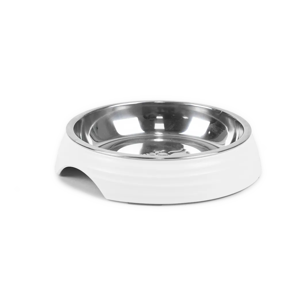 Selected by ZOO Cat food bowl Ripple, S/M, 200ml, 14x14x3cm - Various colors