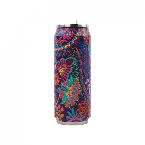 Termosburk med Sugrör Pondichery 500ml, Yoko