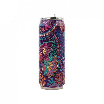 Termosburk med Sugrör Pondichery 500ml, Yoko