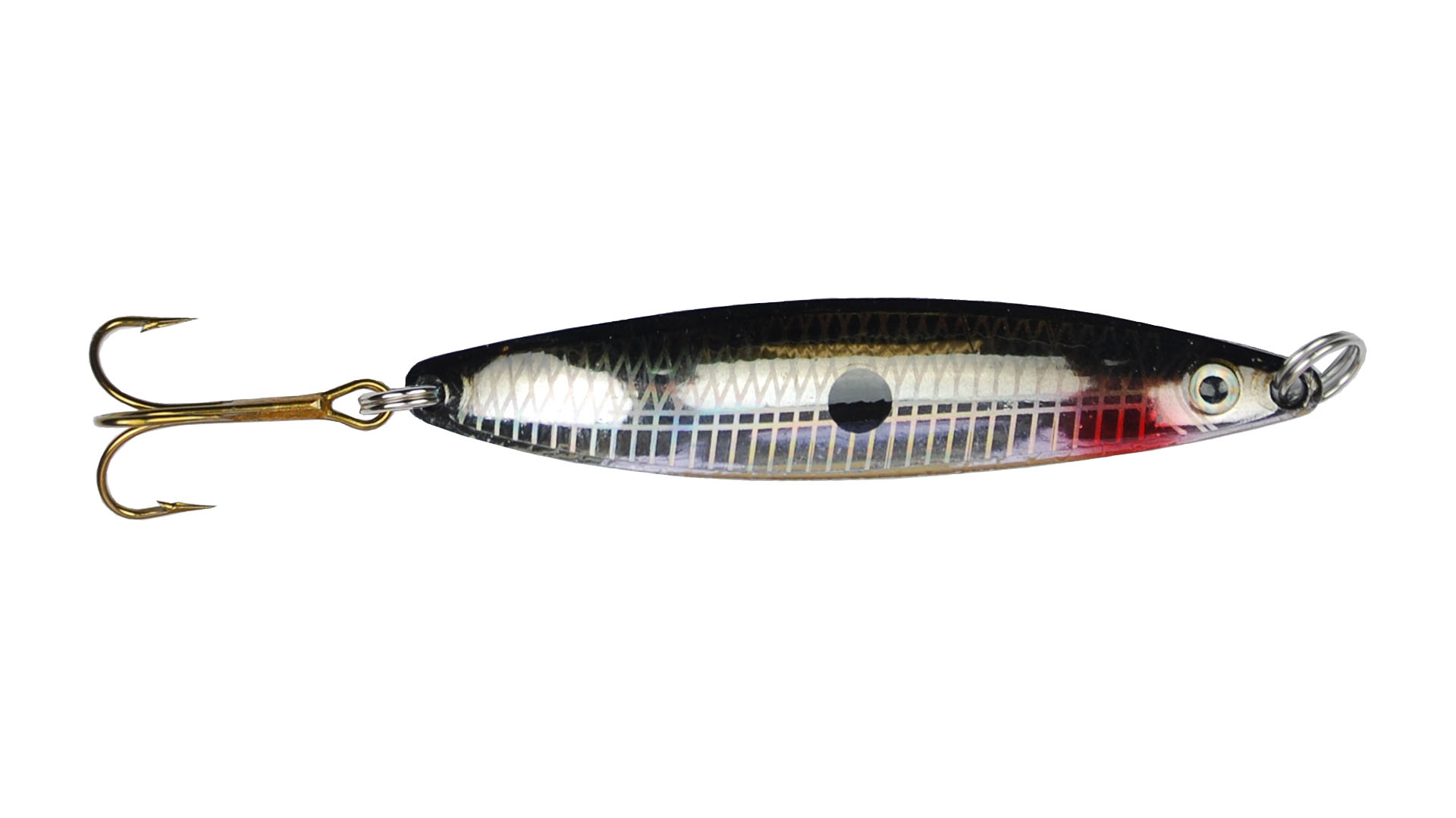 VIKING HERRING 7G is a spoon drag that is a true classic for trout, perch and sea trout. 7g silver black