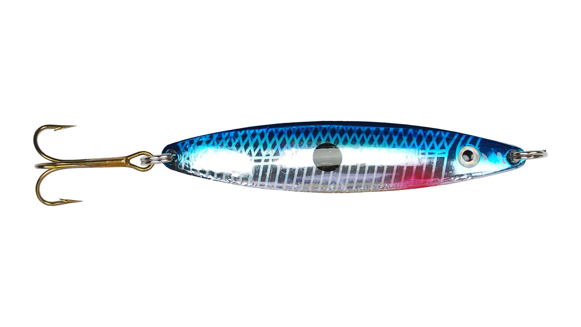 VIKING HERRING 7G is a spoon lure that is a true classic for trout, perch and sea trout. 7g blue silver