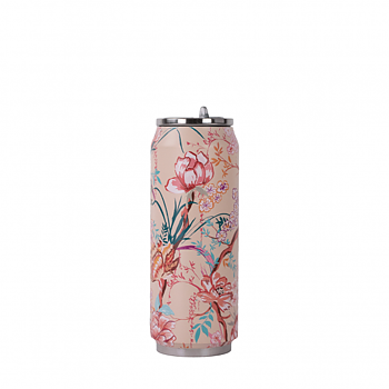 Termosburk med Sugrör Bali 500ml, Yoko