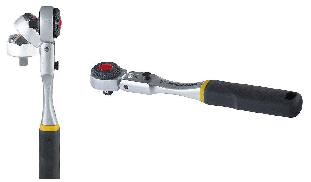 Proxxon Standard ratchet 1/4inches with flexible head