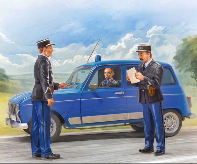 1/24 French Gendarmerie Officers